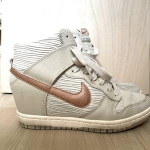 Nike Dunk Platform Wedge Sneakers
